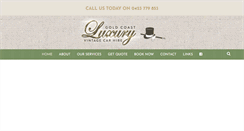 Desktop Screenshot of gcluxuryvintagecarhire.com.au